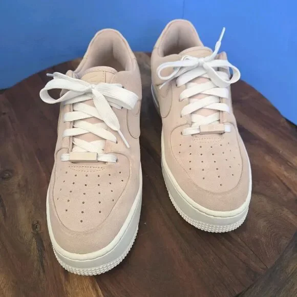 Nike Air Force 1 Sage Low Pink Particle Beige AR5339-201 Women’s 8/9 - SEE DESC - Picture 11 of 13
